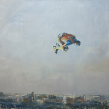 Schilderij getiteld "Flight" door Marina Shkarupa, Origineel Kunstwerk, Acryl