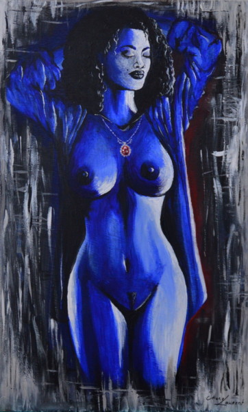 Peinture intitulée "Temptation" par Chérel Laurent, Œuvre d'art originale, Acrylique
