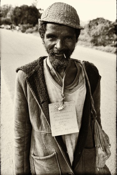 Hobo with toothpick