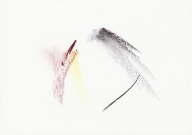 Σχέδιο με τίτλο "Abstraction_5" από Bob Clement, Αυθεντικά έργα τέχνης, Παστέλ