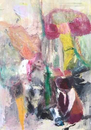 Sans titre 4.19 Peinture intitulée "Sans titre 4.19" par Martine Swynghedauw, Œuvre d'art originale, Acrylique