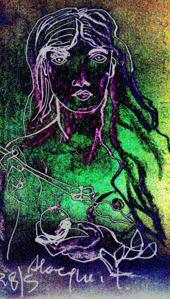 Disegno intitolato "img-20170512-102533…" da Mateci-Antonio Lucio Rudy Lacquaniti, Opera d'arte originale, Matite colorate