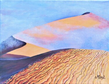 제목이 "Brume matinale dans…"인 미술작품 Meryl로, 원작, 아크릴 나무 들것 프레임에 장착됨
