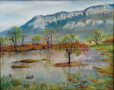 Desenho intitulada "20170513-181454.jpg" por Patrick Osternaud, Obras de arte originais, Pastel