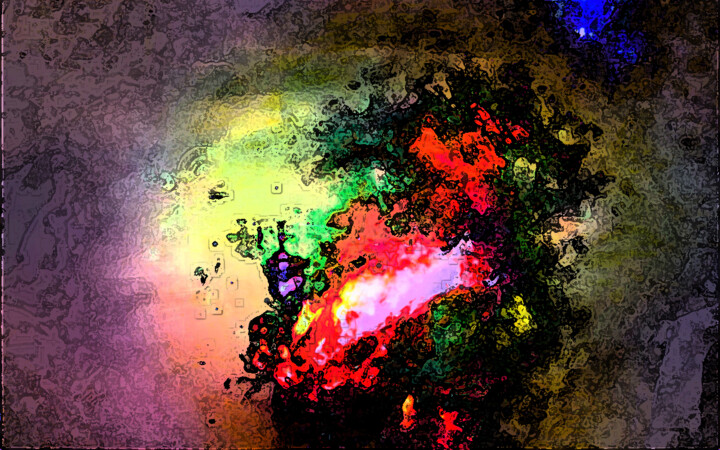 Digital Arts titled "Barwa Eufori" by Alicja Nowak, Original Artwork