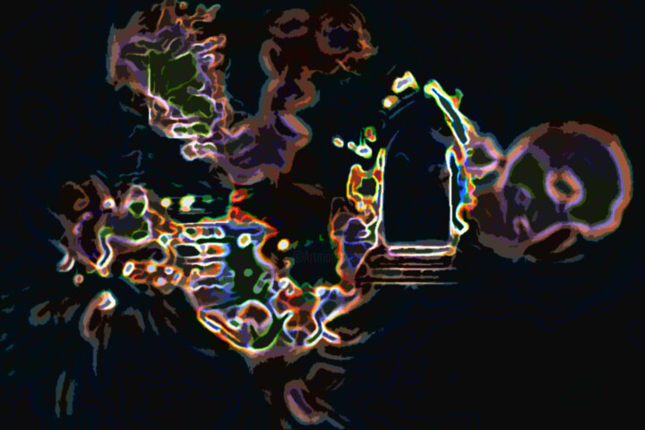 Digital Arts titled "Drzwi do Fantazy" by Alicja Nowak, Original Artwork
