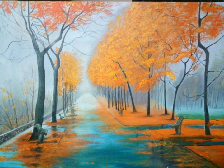 Painting titled "img-20161212-wa0014…" by Enzee Khan, Original Artwork