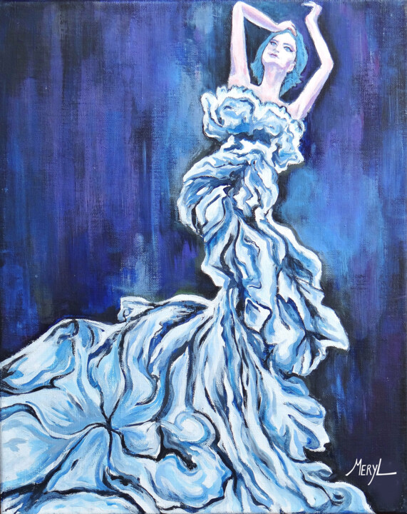 绘画,  16.1x13 in 