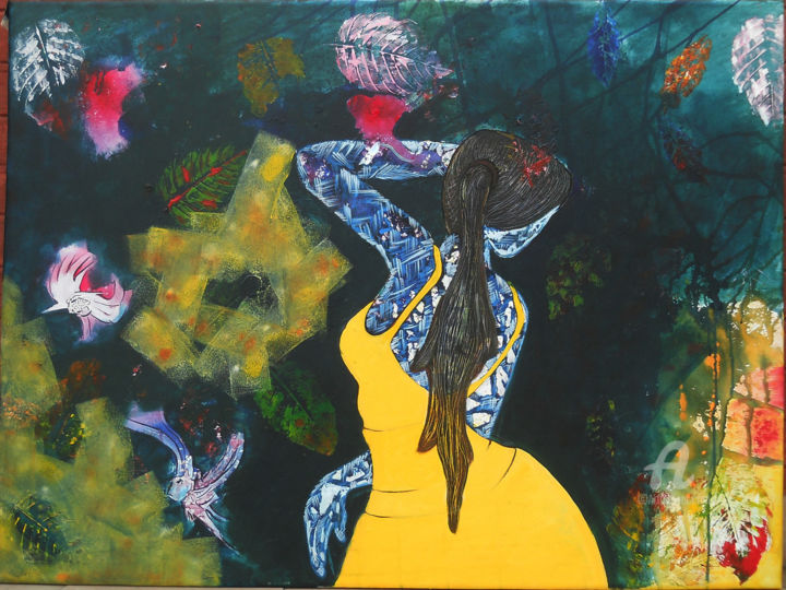 Painting titled "Confusing" by Yogita, Original Artwork