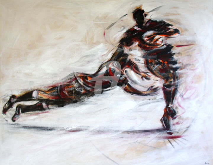 绘画,  44.9x57.5 in 