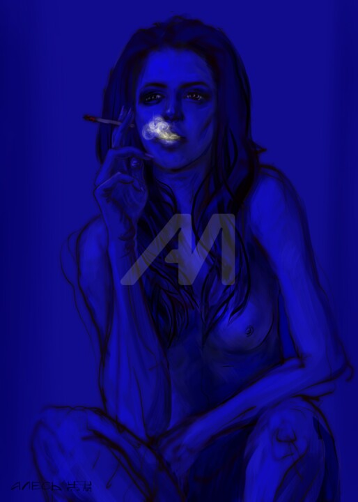 "Smoke" başlıklı Dijital Sanat Ales Dolbnya tarafından, Orijinal sanat, Dijital Resim