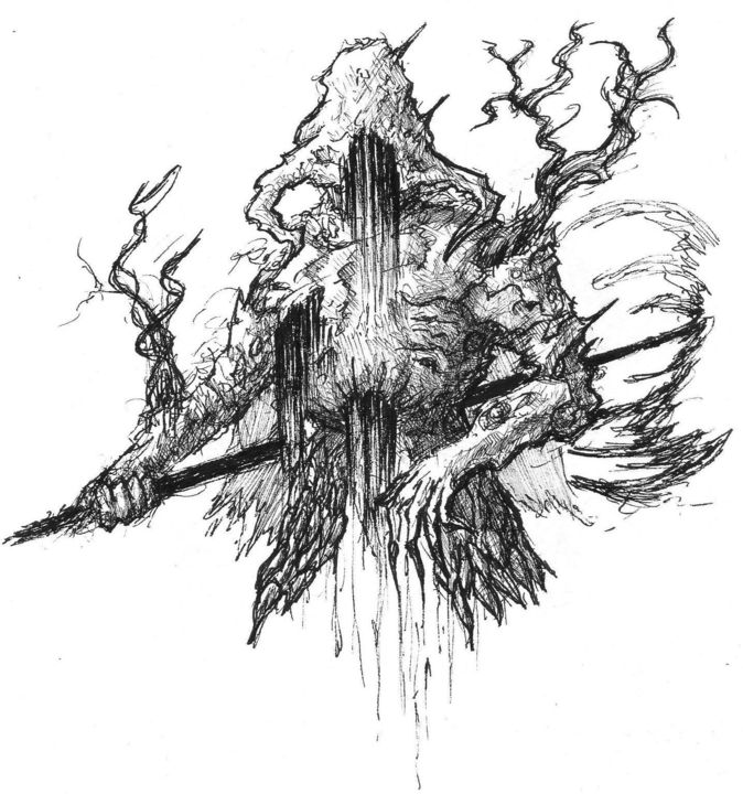 Digital Arts titled "Fear" by Sve Prazno, Original Artwork