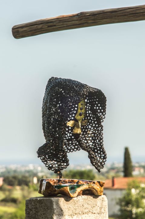 Sculpture titled "urban feeling" by Arc N Scu, Original Artwork, Metals