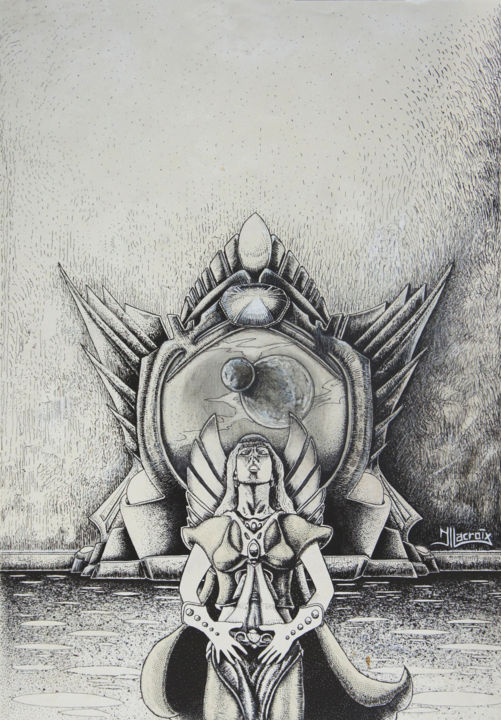 Evocation 图画, 13.4x9.5 in