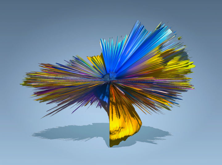 Digital Arts titled "LE CHAMPIGNON MAGIQ…" by Blaise Lavenex, Original Artwork