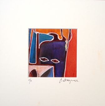 Peinture intitulée "CACHE CACHE A VENISE" par Catherine Wagner  Dudenhoeffer, Œuvre d'art originale