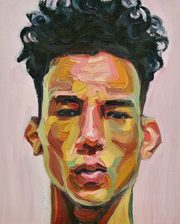 Under the tutelage of... 绘画, 12.2x10.2 in