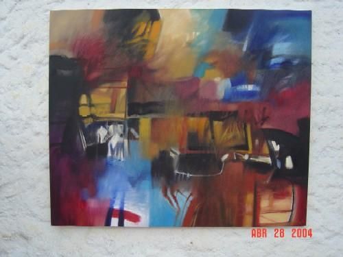 Painting titled "espvertebr2.jpg" by Mario Ayerbe, Original Artwork