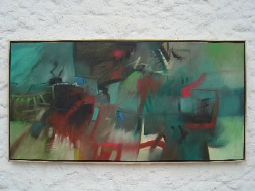 Painting titled "paisjepara_una_melo…" by Mario Ayerbe, Original Artwork