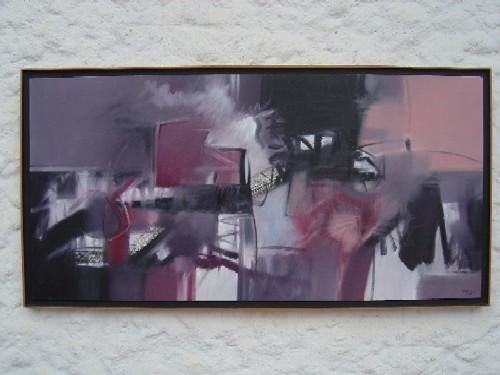 Painting titled "recuetdos_en_la_llu…" by Mario Ayerbe, Original Artwork