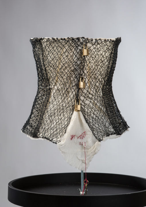 Sculpture titled "Matrimoine" by Stéphanie Salinères, Original Artwork, Mixed Media