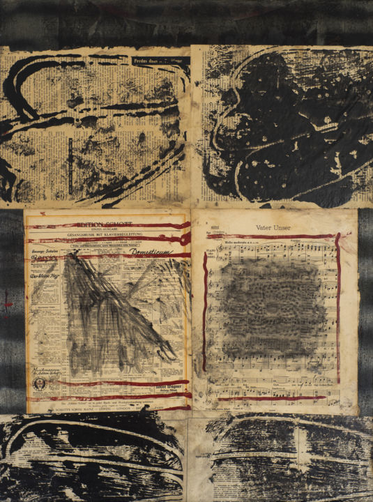 Peinture intitulée "Sans titre 16" par Martin Coste, Œuvre d'art originale, Acrylique Monté sur Châssis en bois