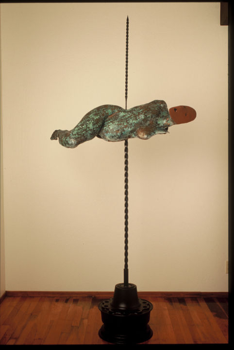Sculpture titled "carousel" by Suzanne Waters, Original Artwork, Clay