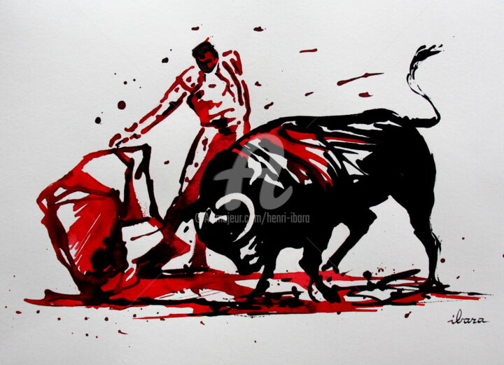 Tauromachie N°7 图画, 11.8x16.5 in