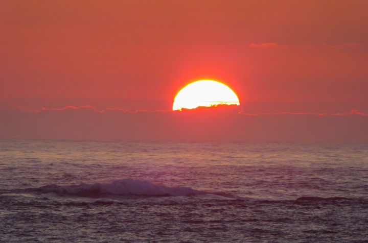 Photographie intitulée "Soleil couchant 4" par Jean Paul Rosso, Œuvre d'art originale