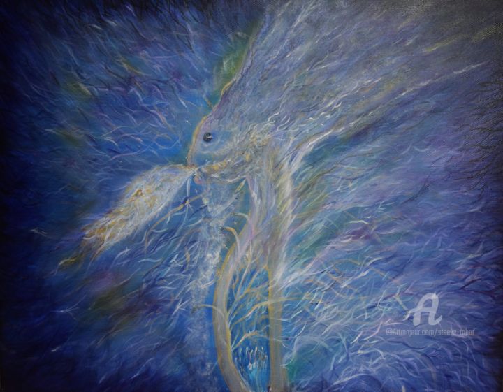 BASTET 24 绘画, 21.1x25.6 in