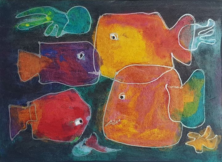 绘画,  11.8x15.8 in 
