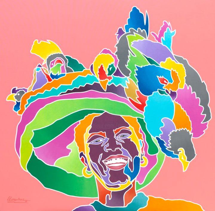 绘画,  39.4x39.4 in 