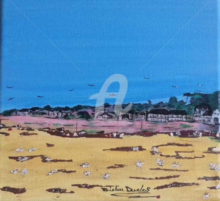 Peinture intitulée "peinture-mixte-2.jpg" par Didier Duclos, Œuvre d'art originale