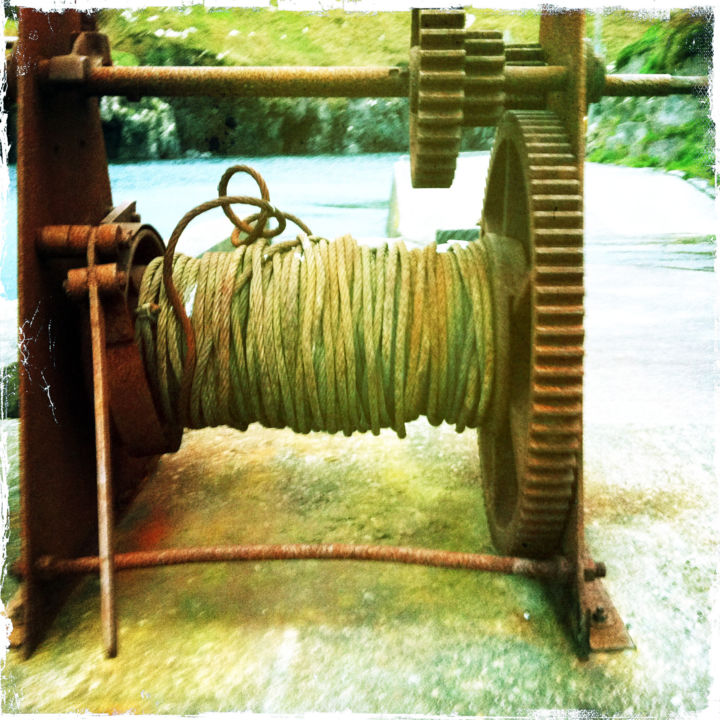 Fotografie getiteld "fisher winch_img-03…" door Daniel Richtman, Origineel Kunstwerk