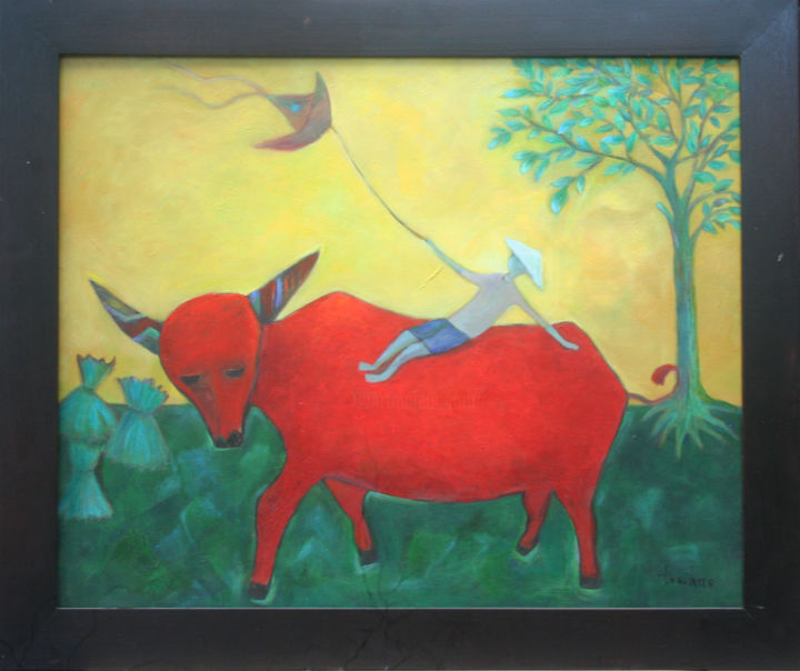 "trau-copy.jpg" başlıklı Tablo Tam Hao Ton Nu tarafından, Orijinal sanat