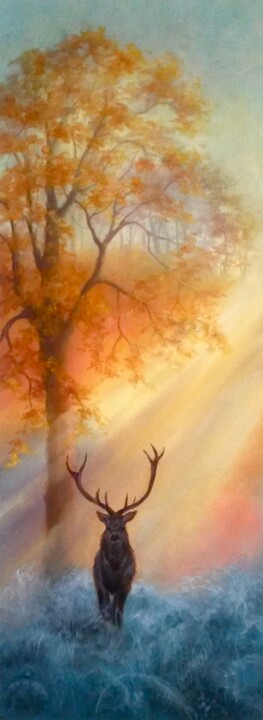 제목이 "First Frost"인 미술작품 Lee Campbell로, 원작, 기름