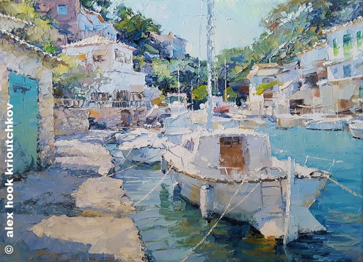 Cala Figuera XXXVI 绘画, 25.6x36.2 in