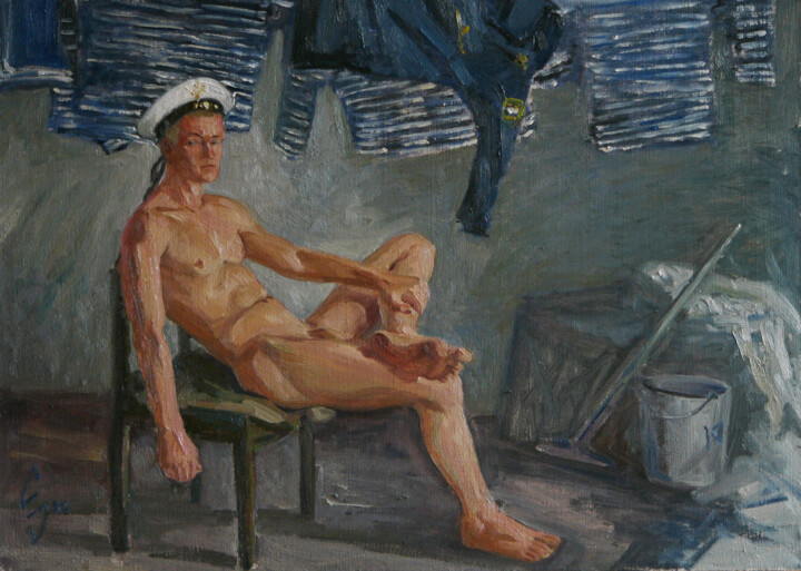 Painting titled "Etude №55" by Sergey Sovkov, Original Artwork