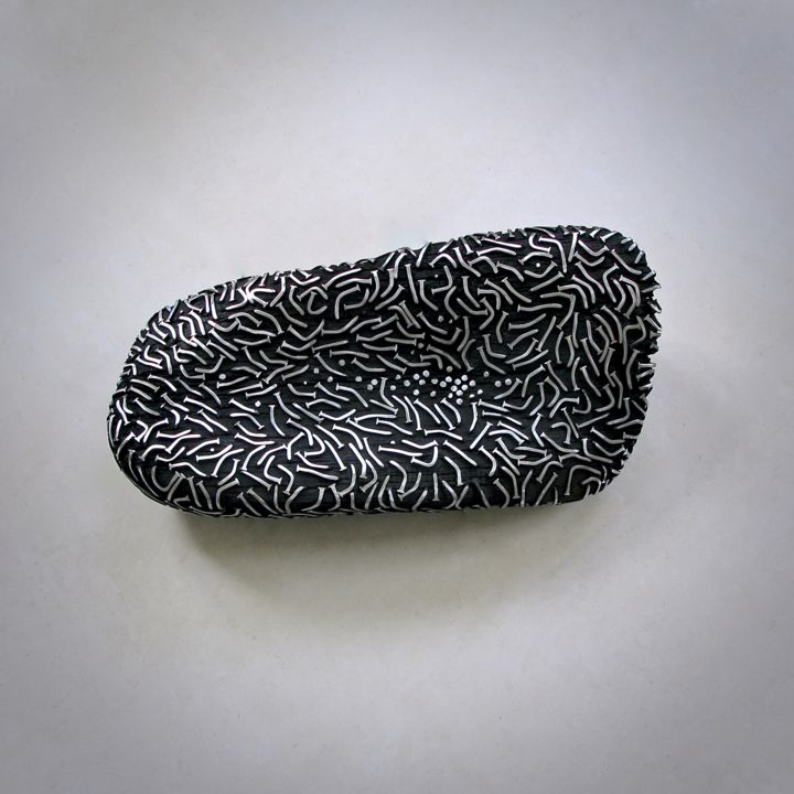 Sculptuur getiteld "Petal" door Bogdan Smal, Origineel Kunstwerk, Metalen