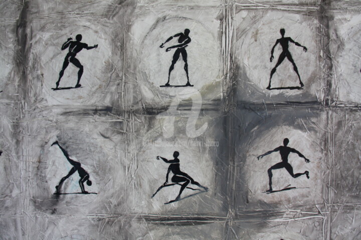 绘画,  44.9x57.5 in 