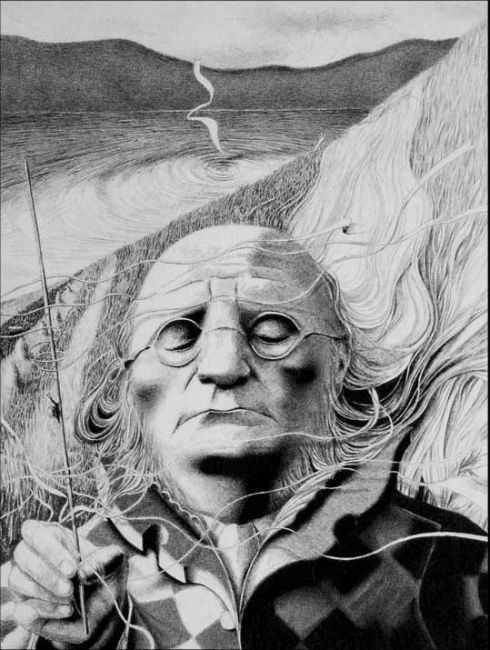 Dibujo titulada "Conductor" por Maciej Gądor, Obra de arte original