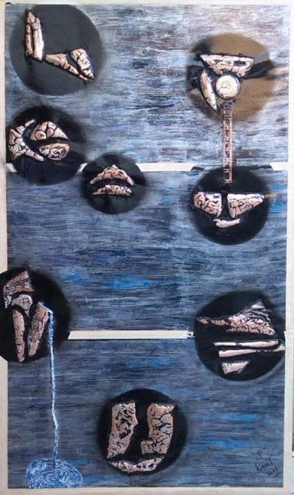绘画,  66.9x39.4 in 