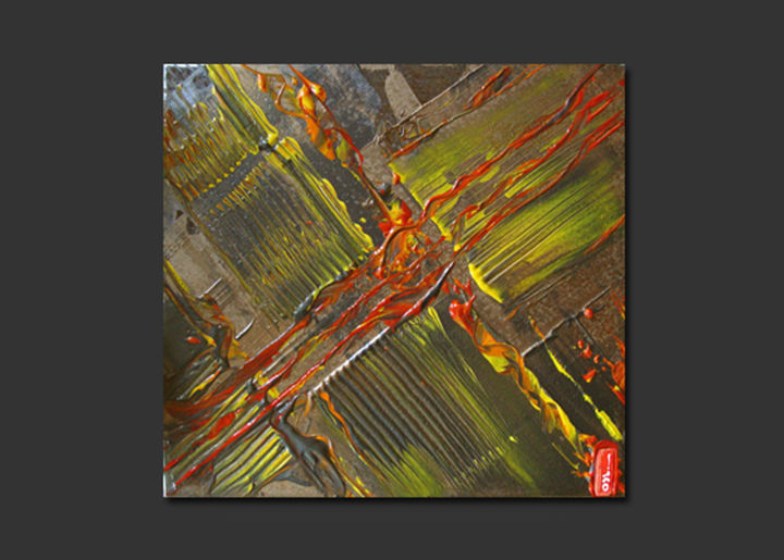 Schilderij getiteld "LA CROIX" door Odl - Olivier Durand Lailler, Origineel Kunstwerk