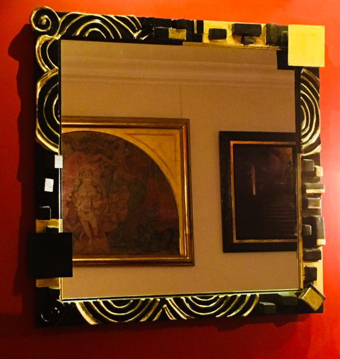 Design titled "Cadrillages" by Valerie Duvivier, Original Artwork, Home Décor