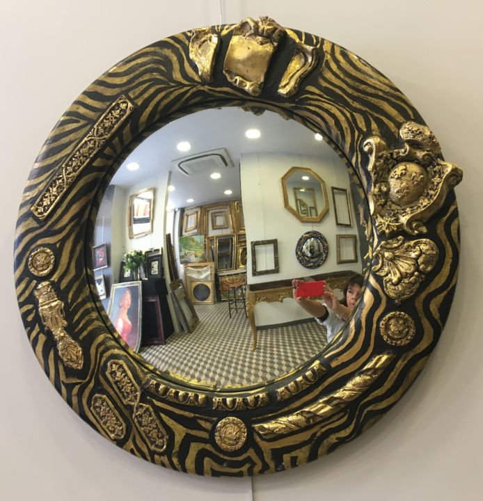 Design titled "Zebra Baroque" by Valerie Duvivier, Original Artwork, Furniture