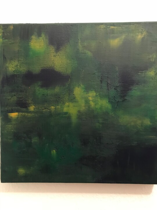 Schilderij getiteld "Terra misteriosa" door Laura Casini, Origineel Kunstwerk, Acryl
