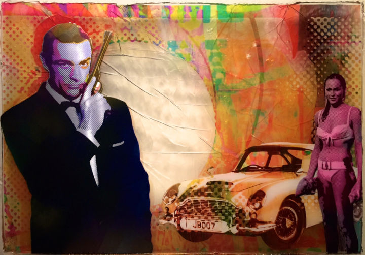 Bond... james Bond Vincent SABATIER 印花与版画, 35.4x51.2 in