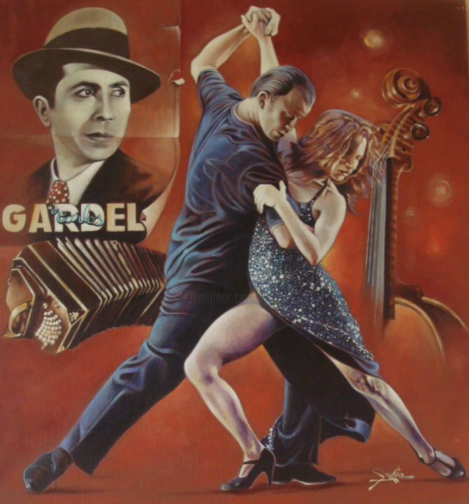 TANGO 绘画, 31.5x31.5 in
