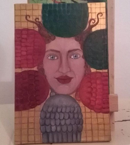 Painting titled "serafim.jpg" by Ljiljana Makcimovich, Original Artwork