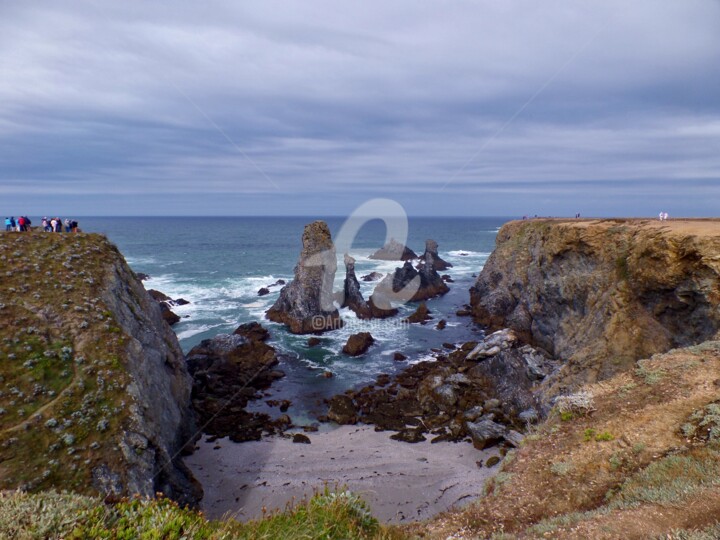 Photography titled "LES AIGUILLES DU PO…" by Brigitte Payen (B.PAYEN), Original Artwork